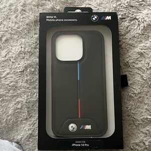 BMW M Series Black Case for iPhone 14 Pro